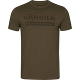 Härkila Logo S/S T-shirt - Herre - Willow Green