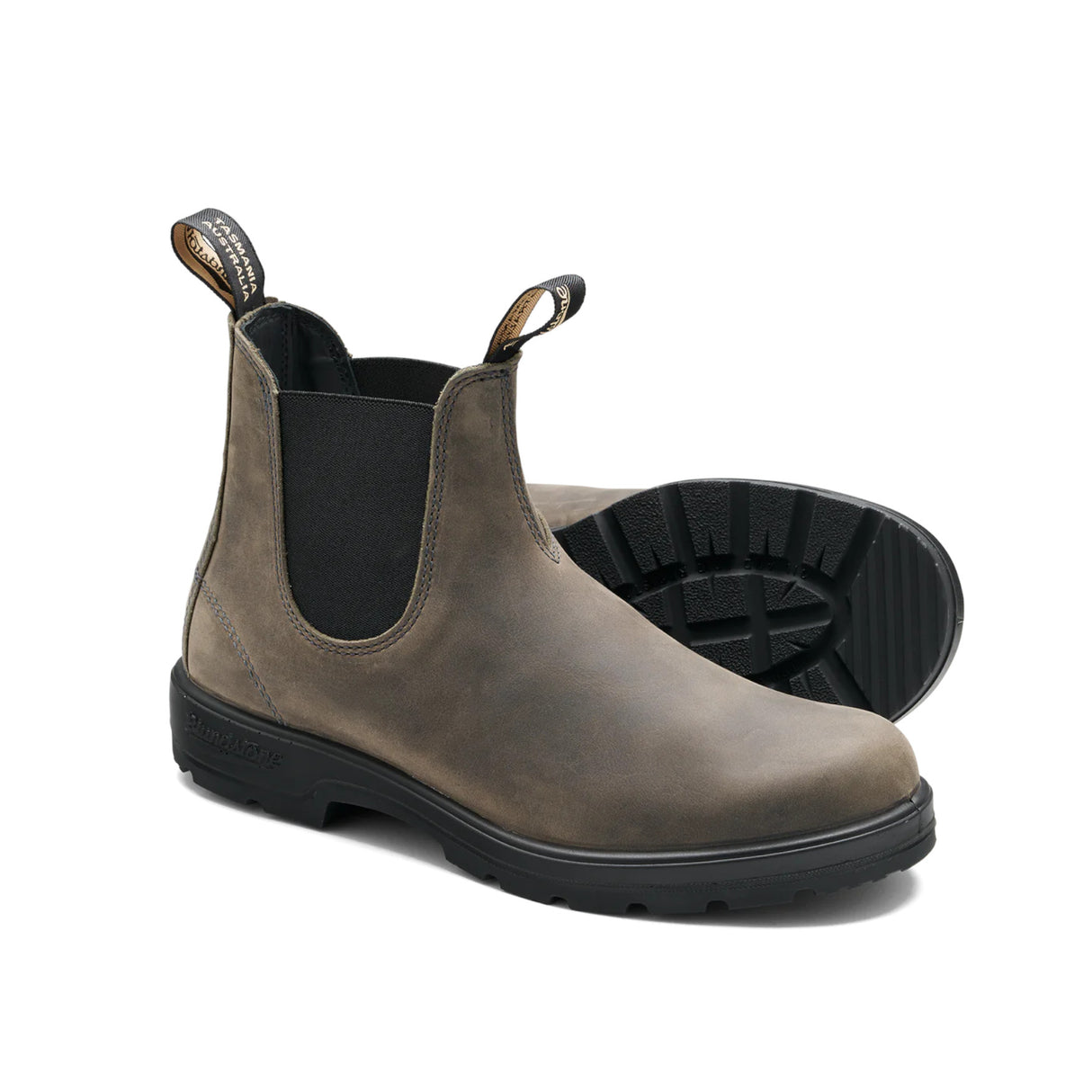 Blundstone 2446 Elastic Sided Læderstøvle - Herre - Clay