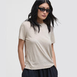 Barbour Ava T-Shirt - Dame - Light Sand