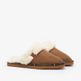 Barbour Claudia  Mule Slipper - Dame - Camel