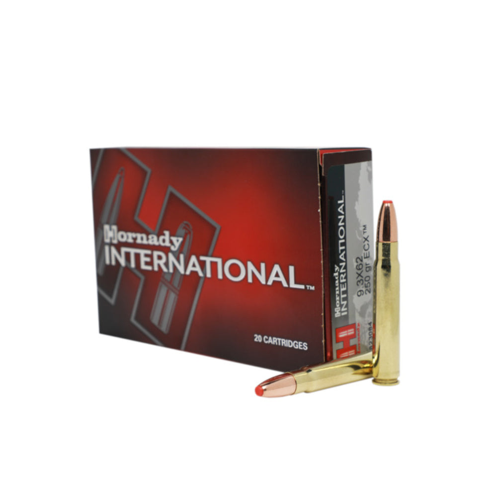 Hornady Internationel ECX Riffelpatroner - Kal. 9,3x62