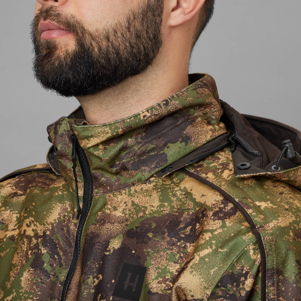 Härkila Deer Stalker camo HWS jacket - Herrejakke - AXIS MSP®Forest green