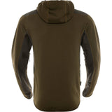 Härkila Deer Stalker fleece hoodie - Herre - Willow green/Shadow brown