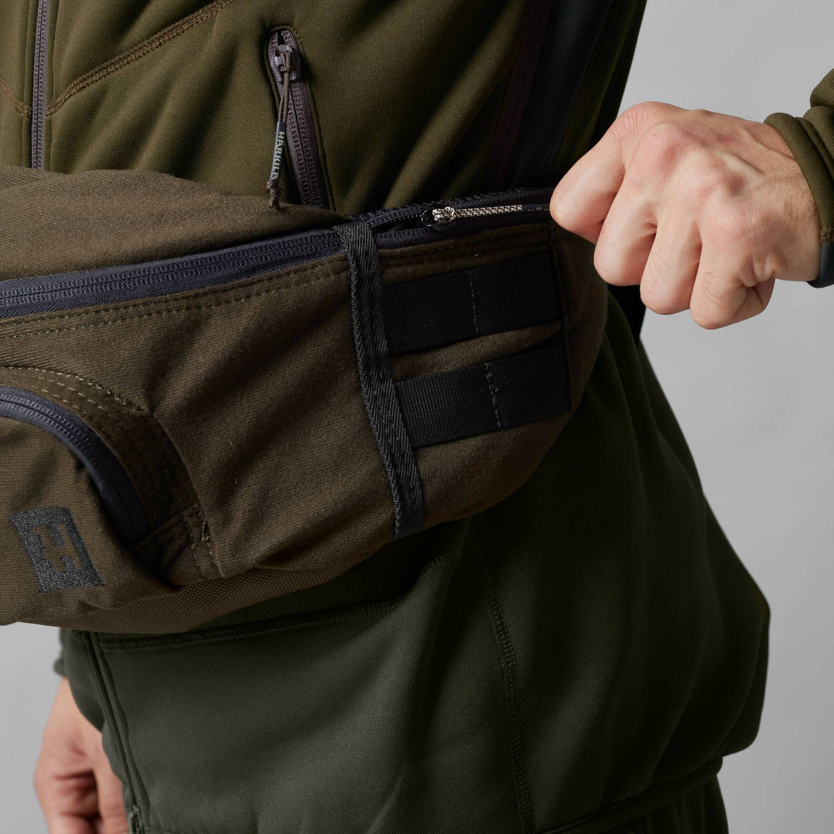 Härkila Deer Stalker waist pack - Willow green