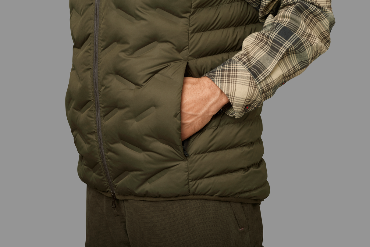 Härkila Driven Hunt Insulated vest - Herre - Willow green