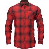 Härkila Driven Hunt flannel skjorte - Herre - Red/Black check