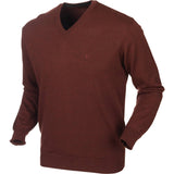 Härkila Glenmore pullover - Herre strik - Burgundy