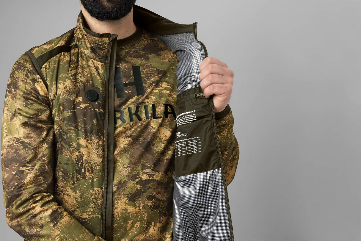 Härkila Heat camo vest - Herre - AXIS MSP®Forest green