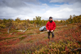 Härkila Kamko fleece - Herre - Brown/Red