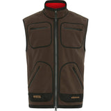 Härkila Kamko fleece vest - Herre - Brown/Red