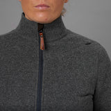 Härkila Metso full zip Women Fleece - Dame - Slate grey