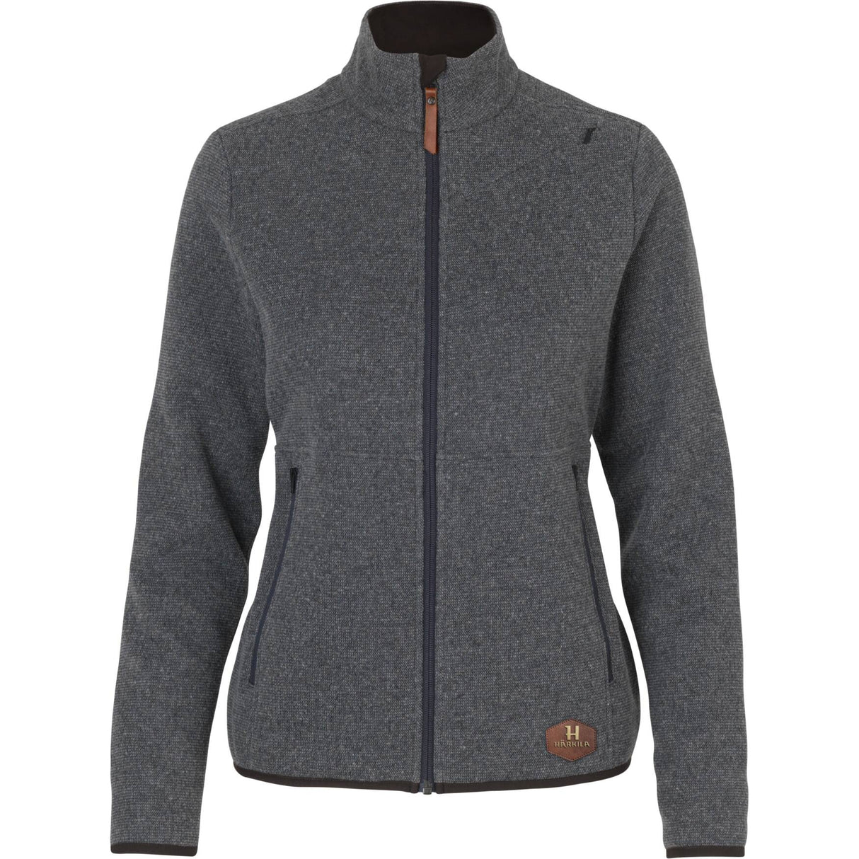 Härkila Metso full zip Women Fleece - Dame - Slate grey