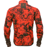 Härkila Wildboar Pro camo fleece jakke - Herre - AXIS MSP® Wildboar orange/Shadow brown