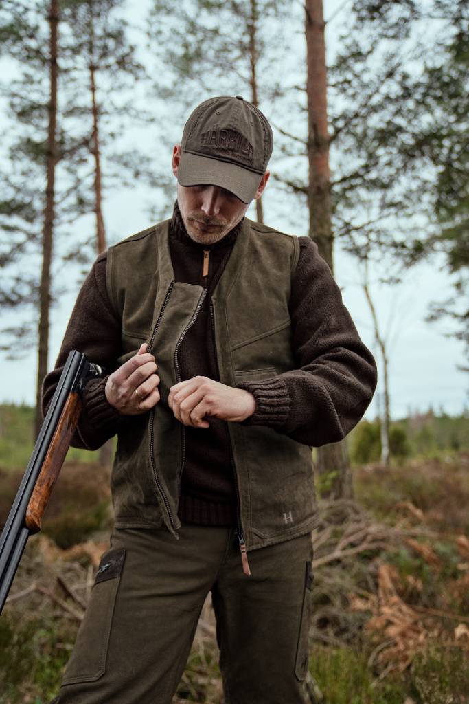 Härkila Pro Hunter Lædervest - Herre - Willow Green