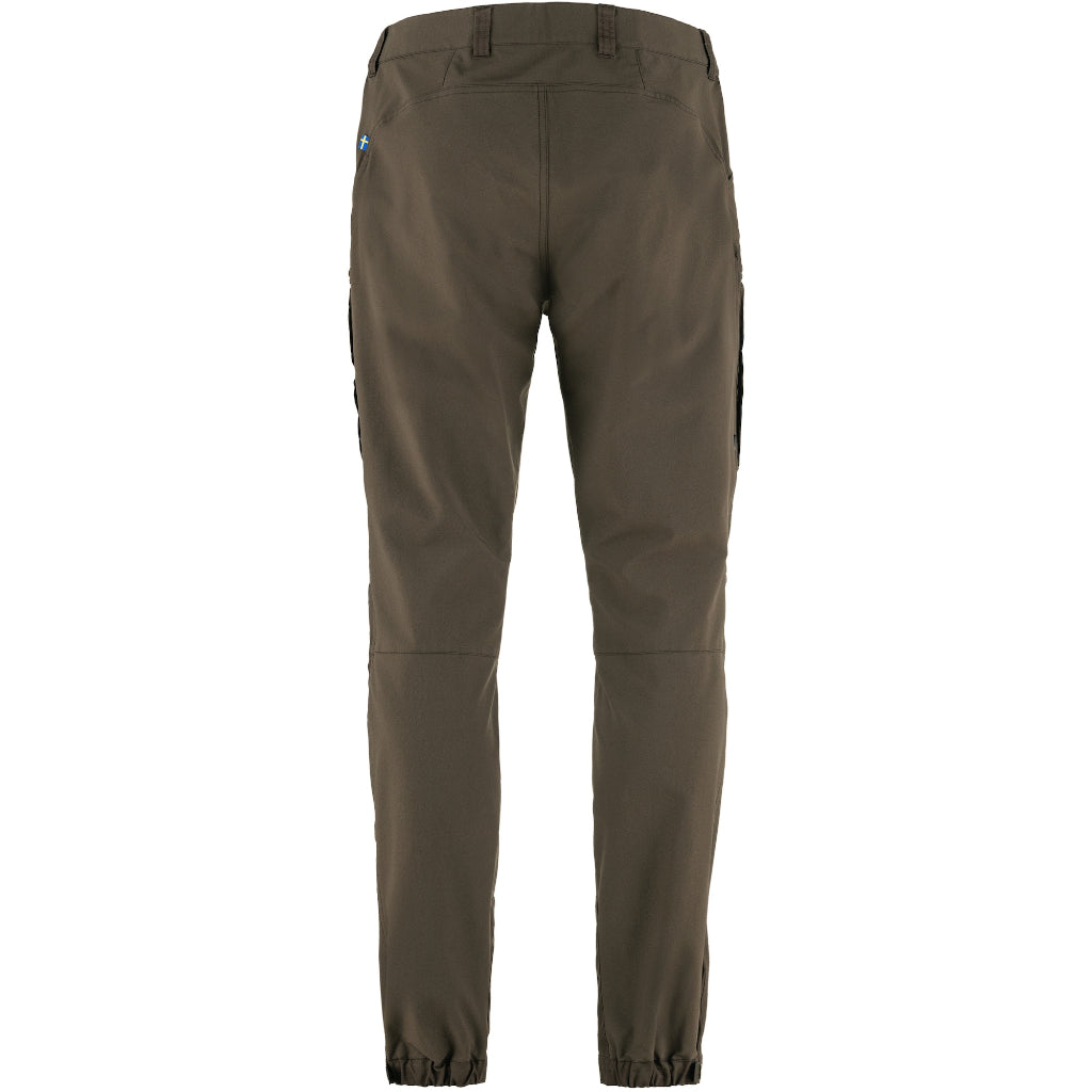 Fjällräven Keb Agile Trousers M - Regular - Herrebukser - Dark Olive