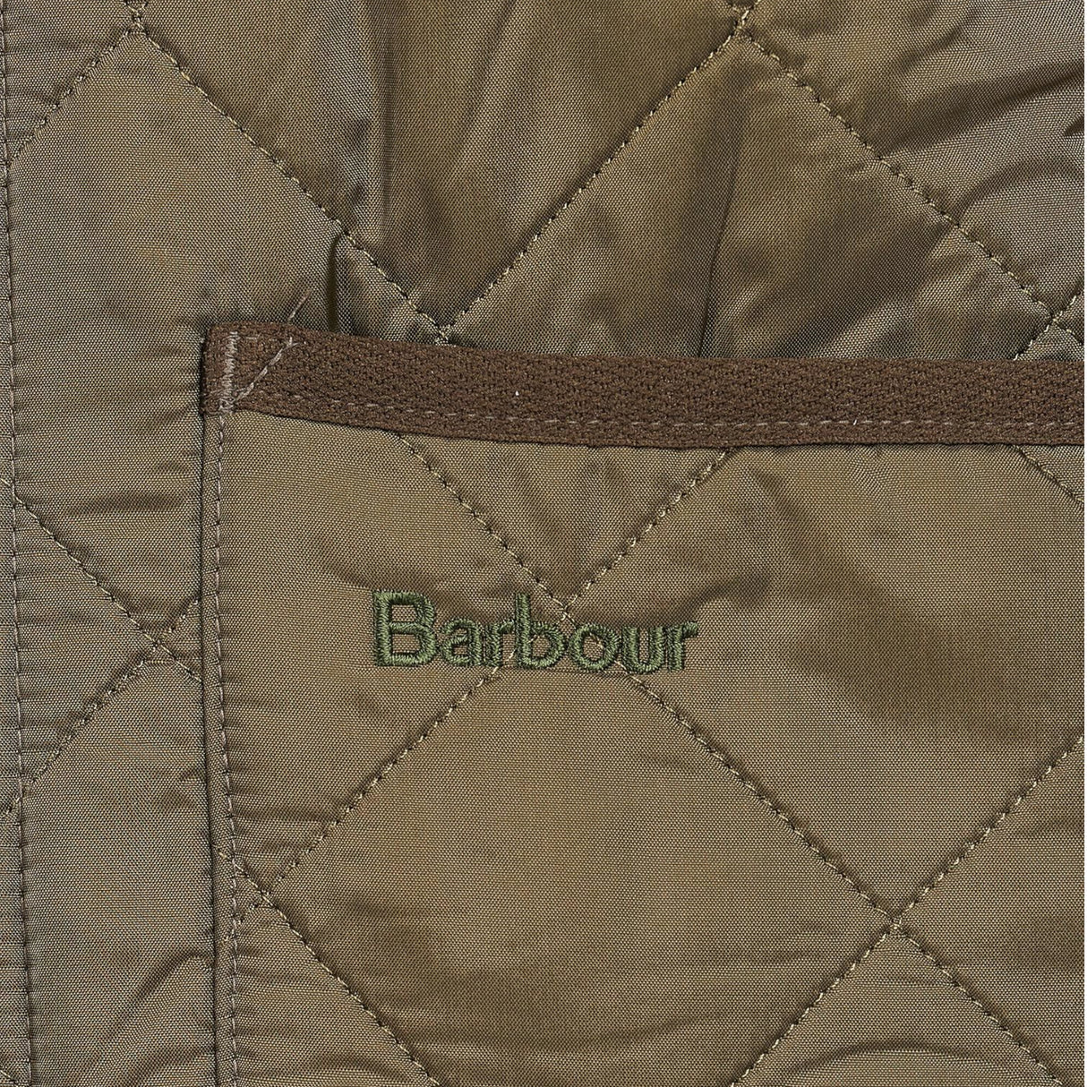 Barbour Polarquilt Waistcoat/Zip-In Liner Vest - Herre - Olive