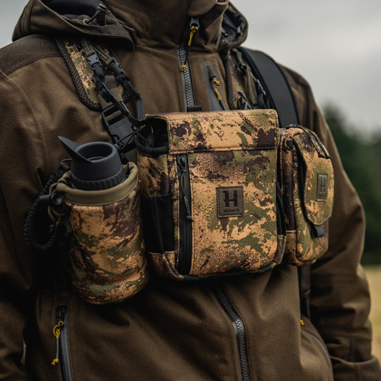 Härkila Thermal Camo Spotter Pouch Taske - AXIS MSP®Forest