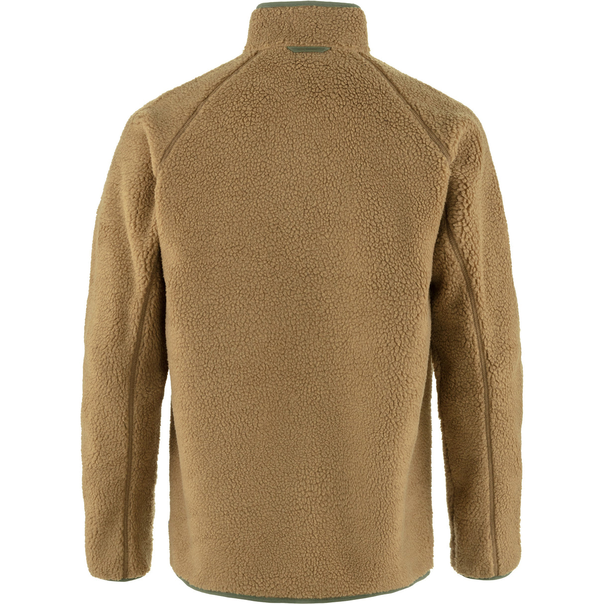 Fjällräven Vardag Pile Fleece M - Herre Fleecejakke - Buckwheat Brown/Laurel Green