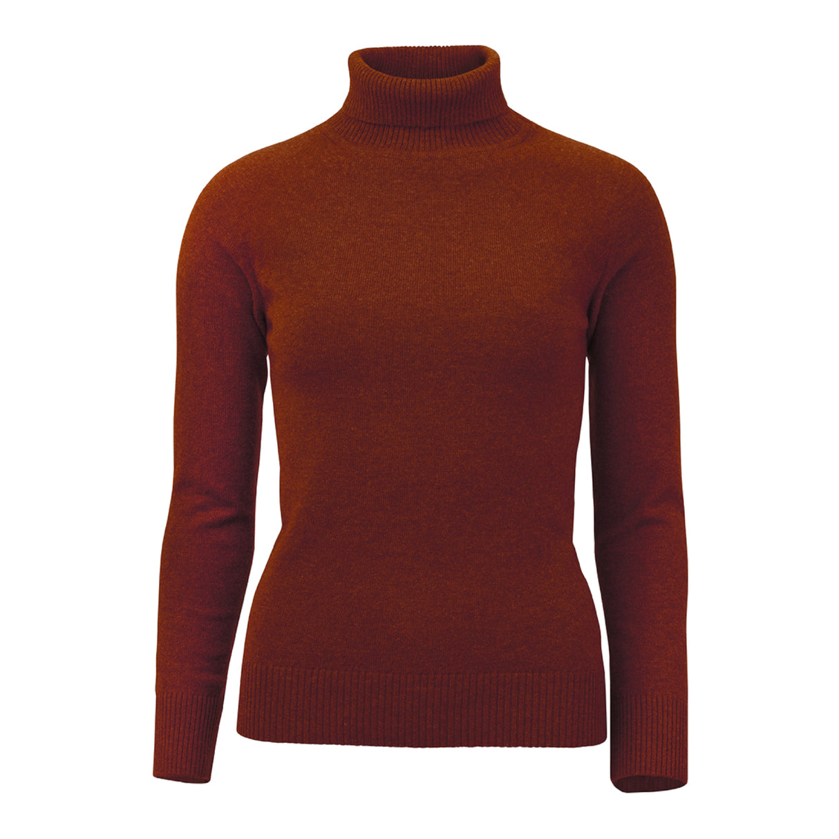 Laksen Westminster Rullekrave Sweater - Dame - Tile