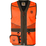 Härkila Wildboar Pro Blaze Vest - Herre - Blaze Orange/Brown