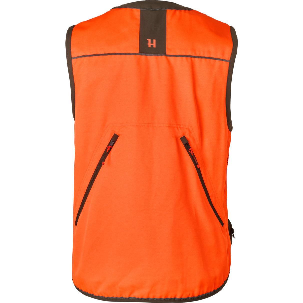 Härkila Wildboar Pro Blaze Vest - Herre - Blaze Orange/Brown