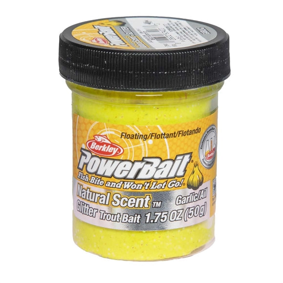 Berkley PowerBait Garlic - Sunshine Yellow – JAFI