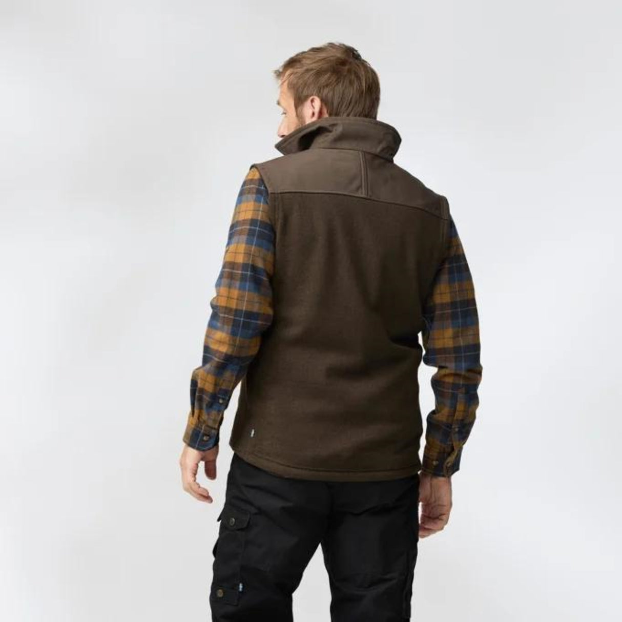 Fjällräven Buck Fleece Vest M - Herrevest - Dark Olive