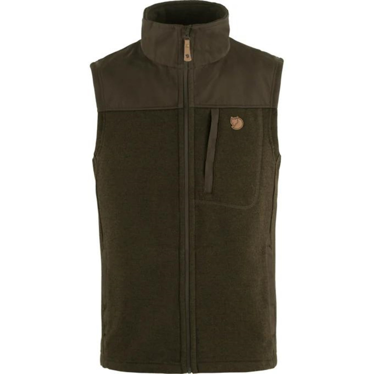 Fjällräven Buck Fleece Vest M - Herrevest - Dark Olive