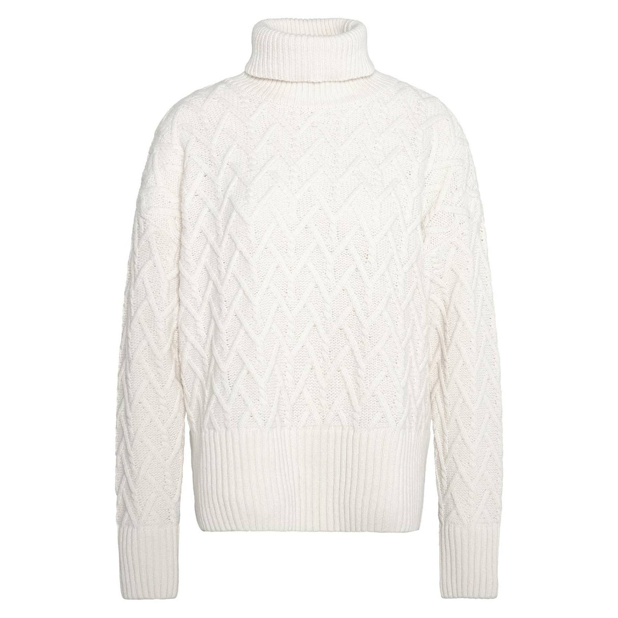 Barbour Clarence Strikket Jumper - Aran - Dame