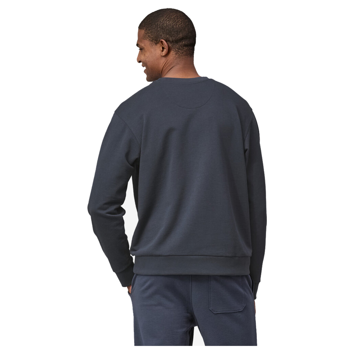 Patagonia Cotton Crewneck - Herre - Smolder Blue