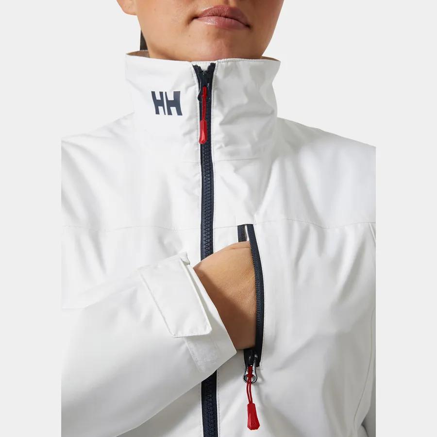 Helly Hansen W’s Crew Midlayer Sailing Jakke 2.0 - Dame - Hvid