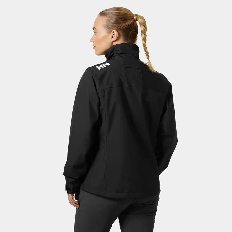 Helly Hansen W’s Crew Midlayer Sailing Jakke 2.0 - Dame - Sort