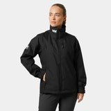 Helly Hansen W’s Crew Midlayer Sailing Jakke 2.0 - Dame - Sort