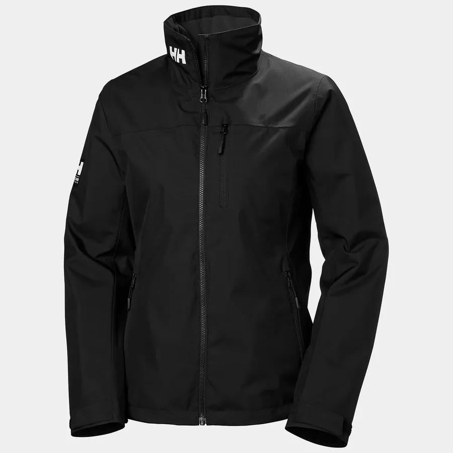 Helly Hansen W’s Crew Midlayer Sailing Jakke 2.0 - Dame - Sort