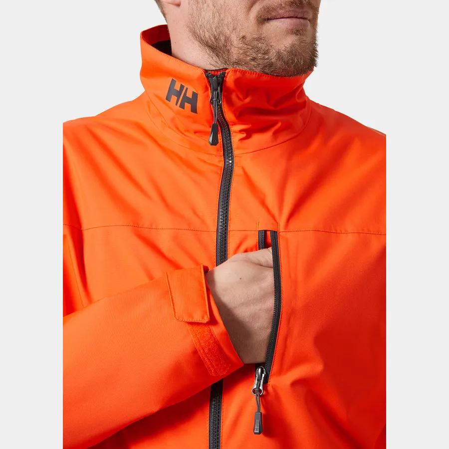 Helly Hansen M’s Crew Midlayer Sailing Jakke 2.0 - Herre - Flame