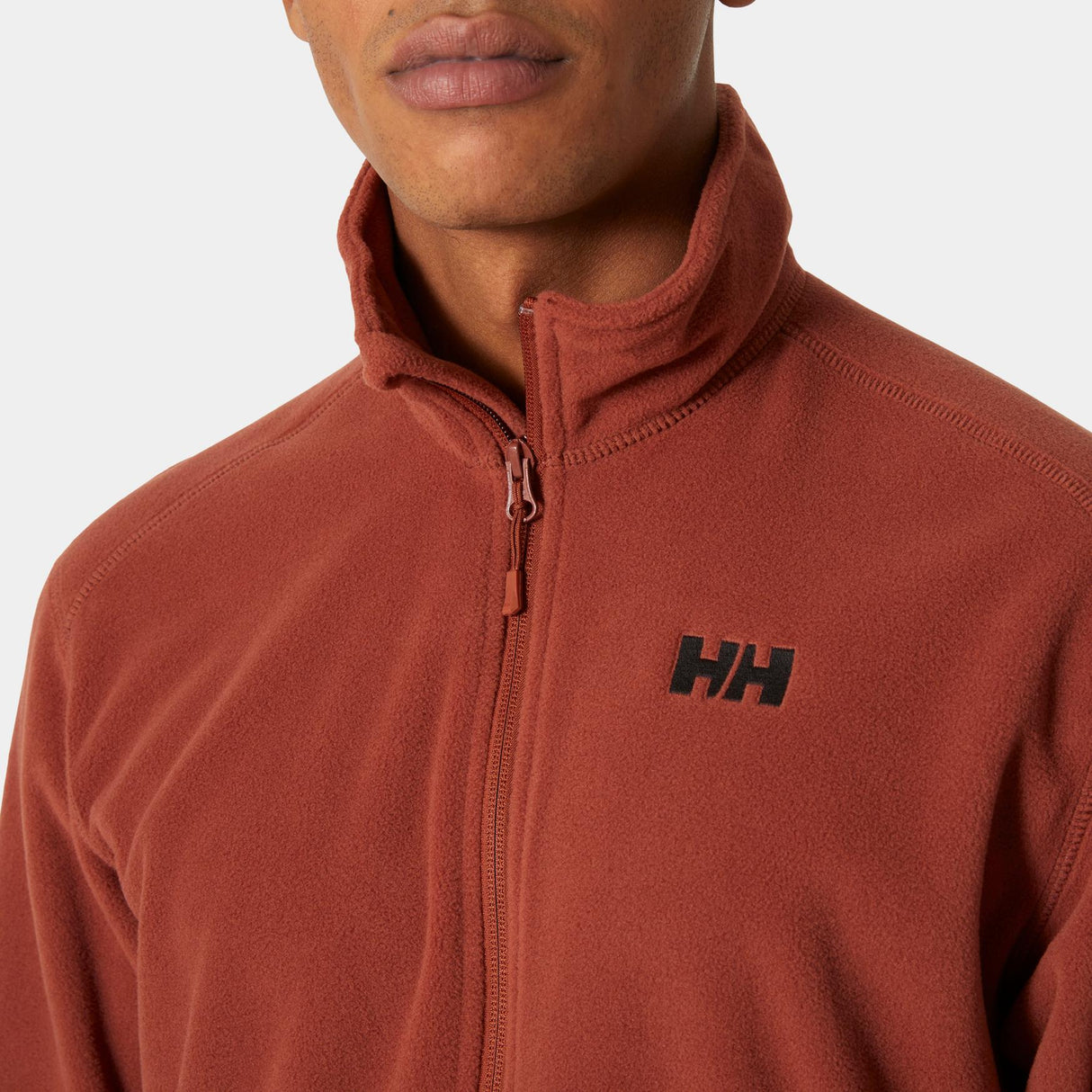 Helly Hansen Daybreaker Fleece Jakke - Herre - Iron Oxide