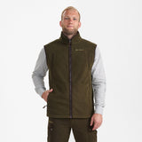 Deerhunter Eagle Fleece Vest - Herre - Tarmac Green