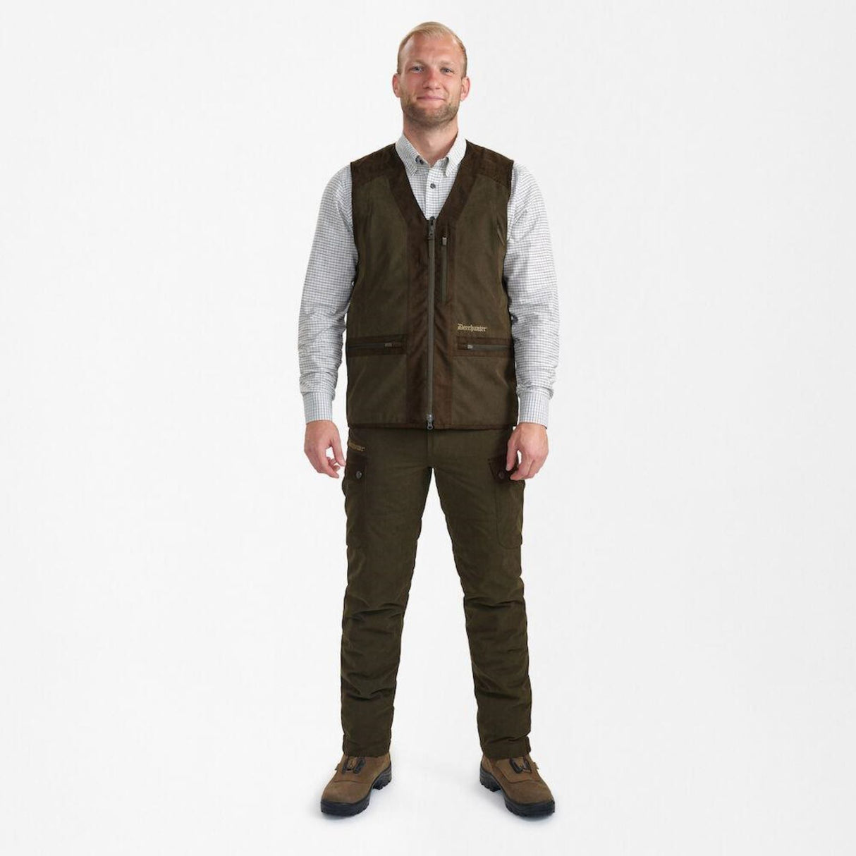 Deerhunter Eagle Vest - Herre - Tarmac Green