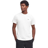 Barbour Essential Sports Tee - Herre - Whisper White