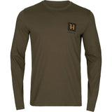 Härkila Gorm T-Shirt L/S - Herre - Willow Green