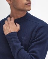 Barbour Grangetown Merino Crew Neck Sweater - Herre - Navy