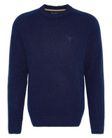 Barbour Grangetown Merino Crew Neck Sweater - Herre - Navy