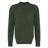 Barbour Grangetown Merino Crew Neck Sweater - Mid Olive - Herre