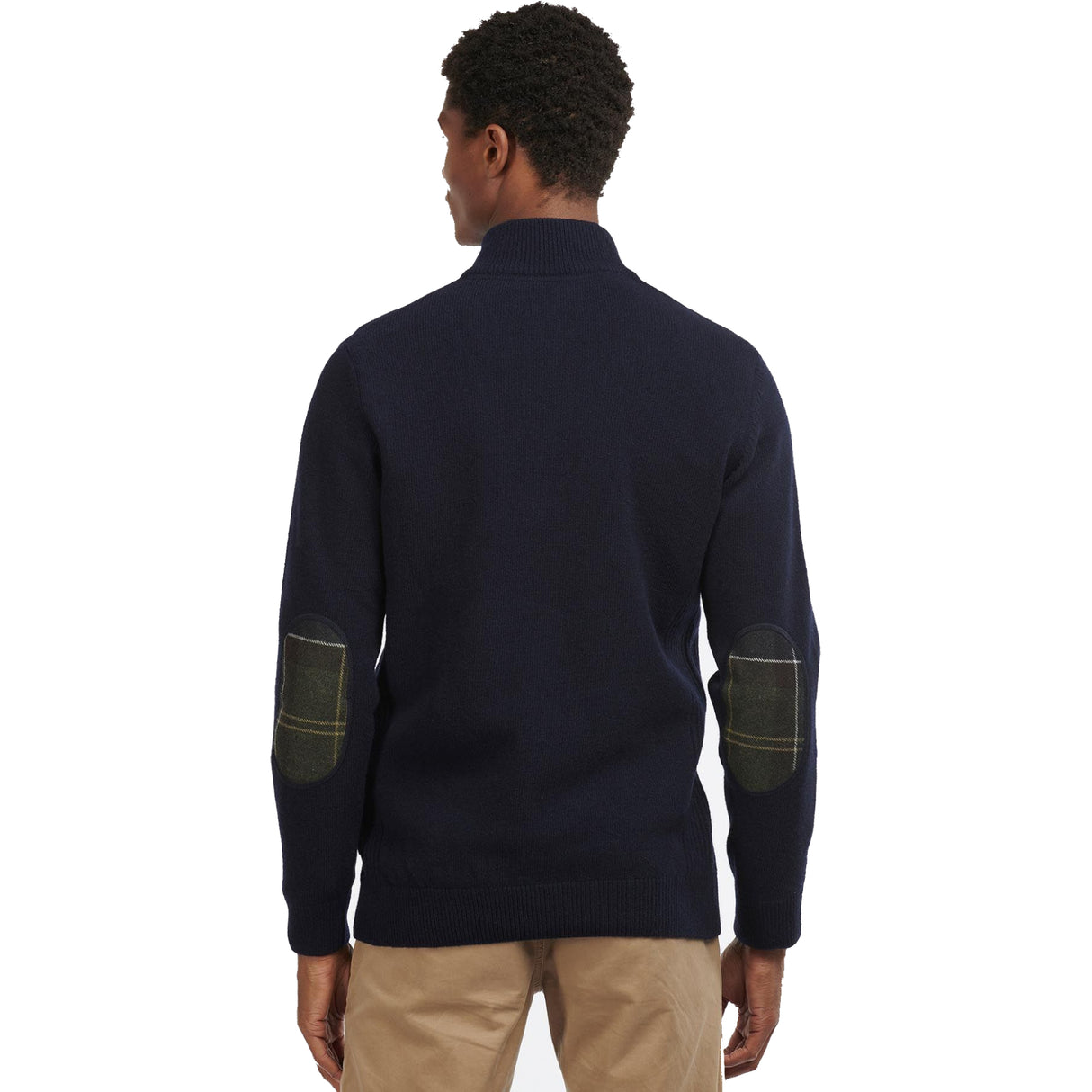 Barbour Holden Half Zip Strik - Herre - Navy