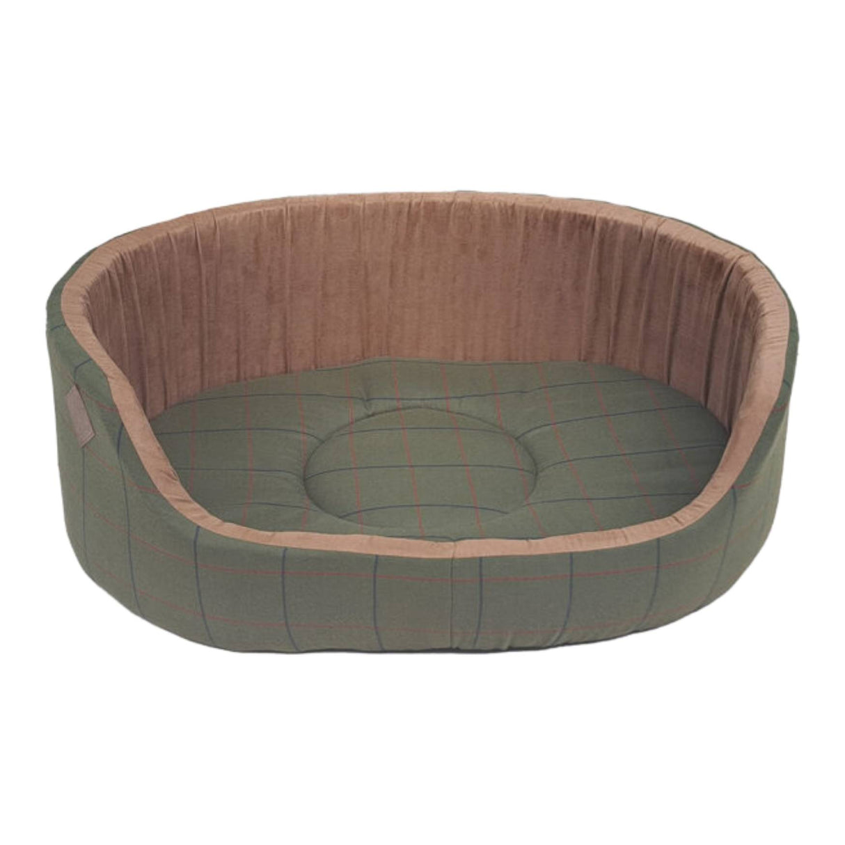 Danish Design Hunter Slumber Bed - Hundeseng - Grøn/Brun