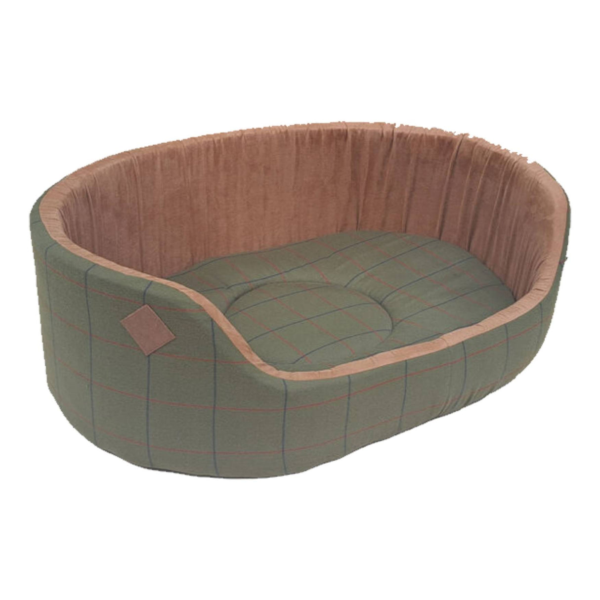 Danish Design Hunter Slumber Bed - Hundeseng - Grøn/Brun