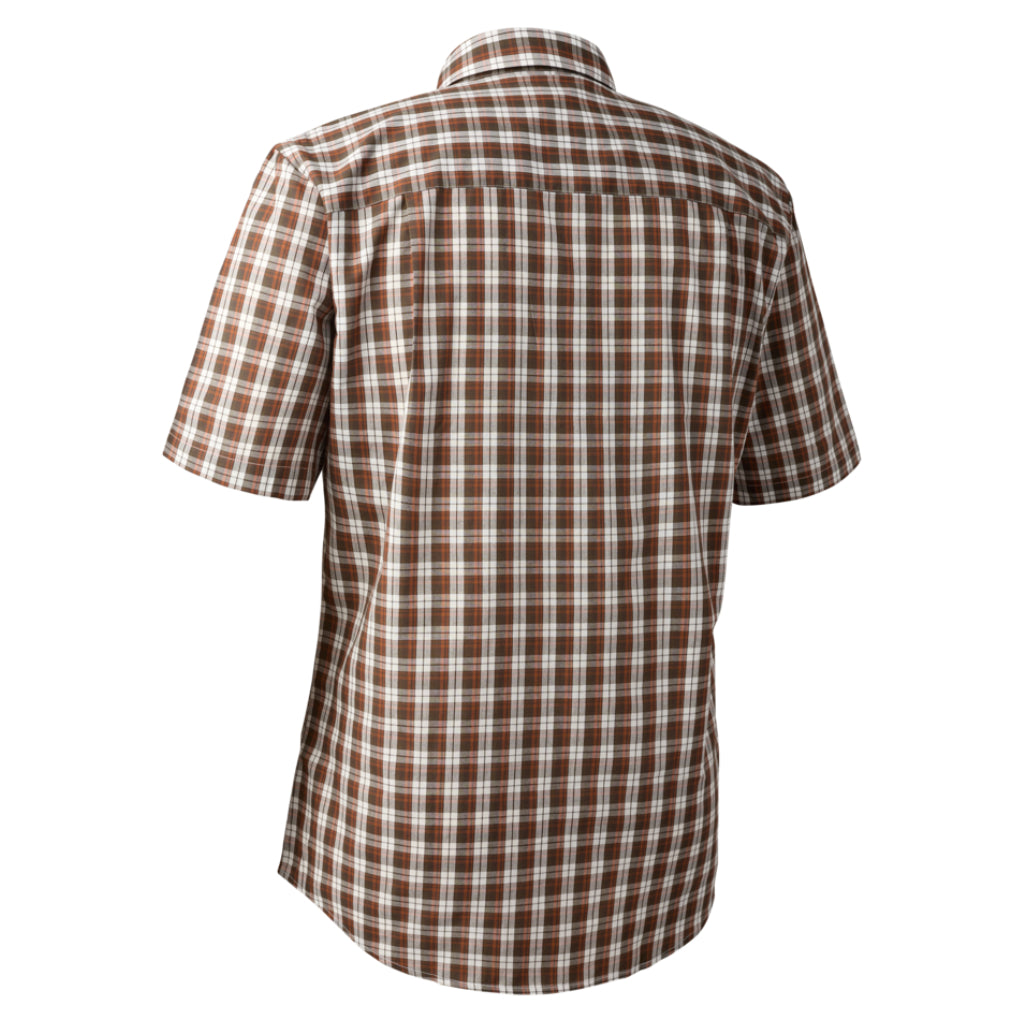 Deerhunter Jeff Skjorte S/S  - Herre - Brown Check