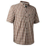 Deerhunter Jeff Skjorte S/S  - Herre - Brown Check