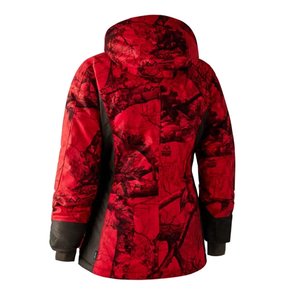 Deerhunter Lady Raven Arctic Jakke - Dame - REALTREE EDGE RED