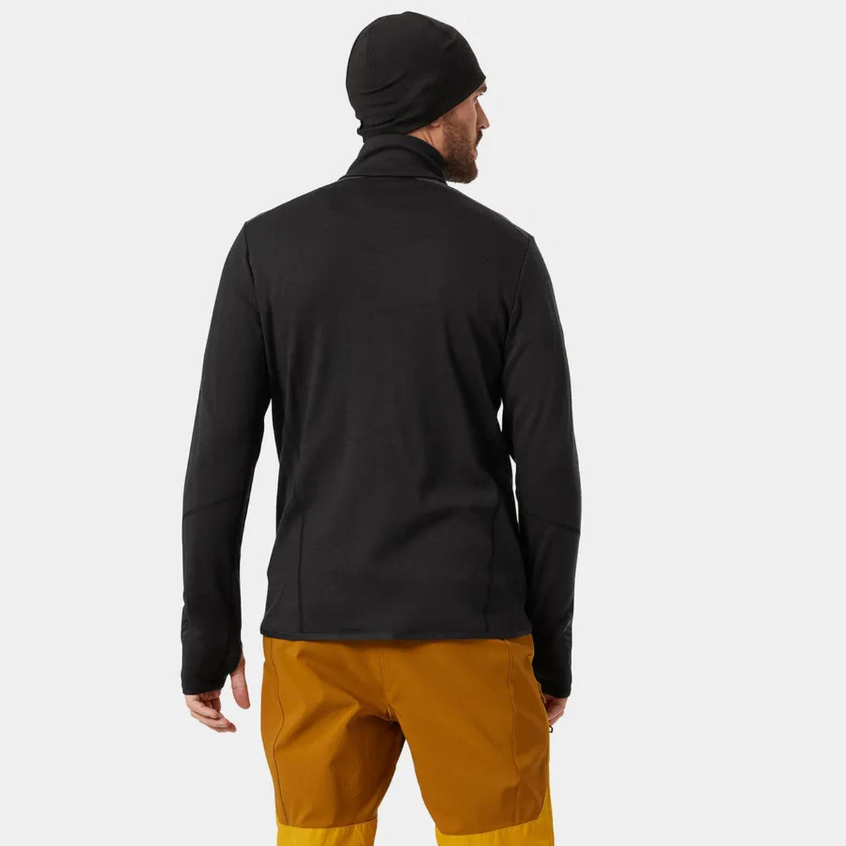 Helly Hansen M's LIFA® Merino Midlayer Jakke - Herre - Sort